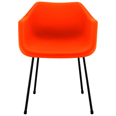 Robin Day Polypropylene Armchair Flame Orange